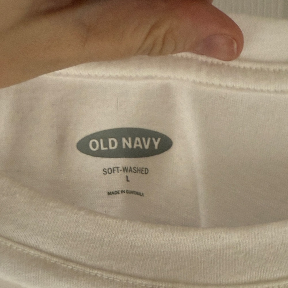 Old Navy White 'Just Married' Kids T-Shirt - Picture 3 of 5